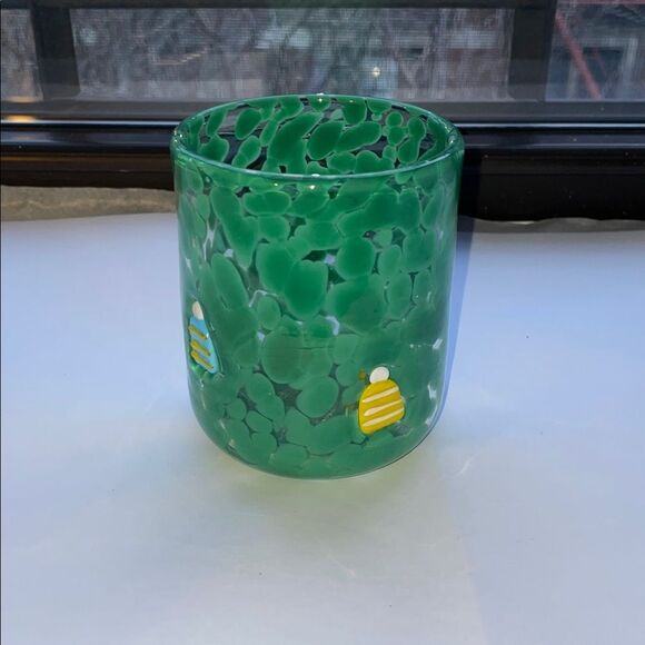 ❤️NWT Green Special Edition Icon Glass From Anthropologie - Picture 5 of 7